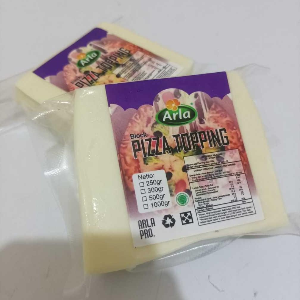 

Keju Mozarella Arla 250g Pizza Topping Berkualitas Nugi