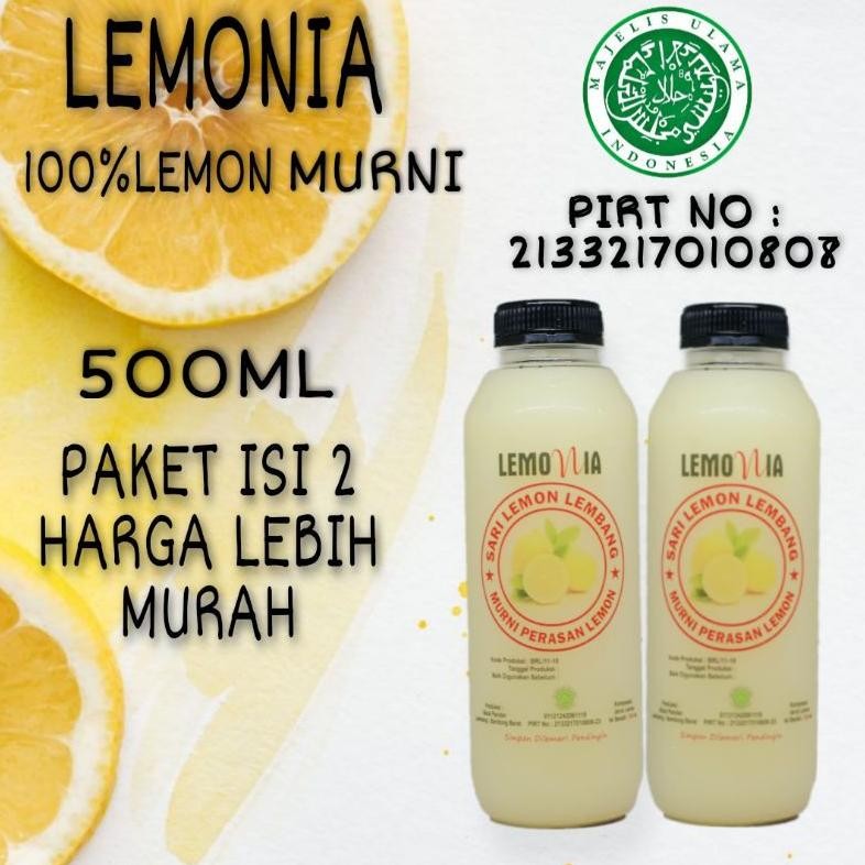 

Lemonia 500ml isi 2 Nugi