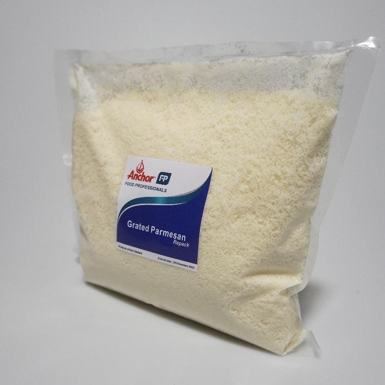 

Promo!!! Keju Parmesan Anchor Kwalitas Premium 1 kg Dan 250 Gram Repack Nugi