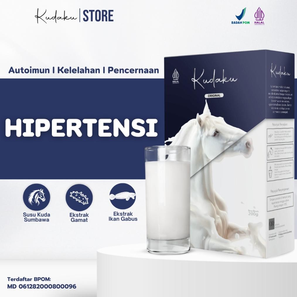 

Kudaku Susu Bubuk Kuda Liar Sumbawa Asli Obat Darah Tinggi Penurun Hipertensi Herbal Original 200 Gr Nugi