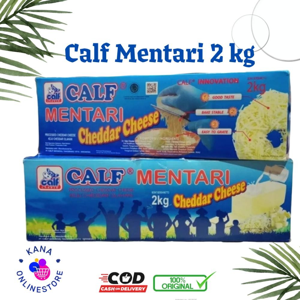 

Keju Cheddar Calf Mentari 2 Kg Nugi
