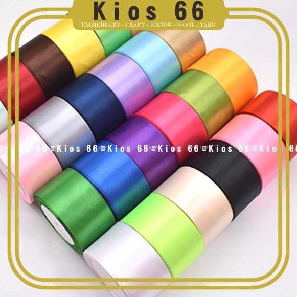 

Kios 66 - Pita Satin 5cm 2inch Pita Kado Buket Bunga Hampers Parsel Nugi