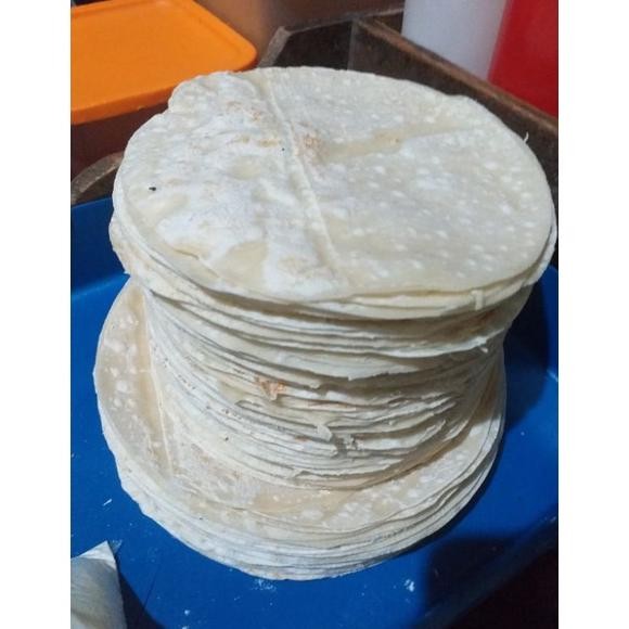 

tortilla mini kulit kebab kecil mini |15 cm 1pack isi 50pcs Nugi