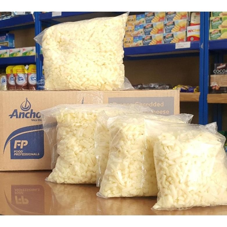 

Anchor Mozarella Shreded / Keju Mozarella Anchor Parut Nugi
