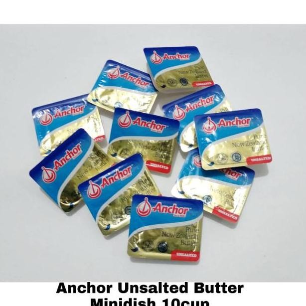 

Unsalted Salted Butter Anchor UB untuk 10 cup MPASI Bayi Minidish / Microcup micro cup Nugi