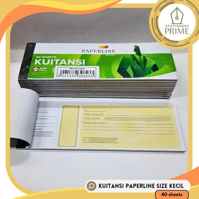 

Buku Kuitansi / Kwitansi Paperline Kecil Mini (1 Pack Isi 10 Buku)