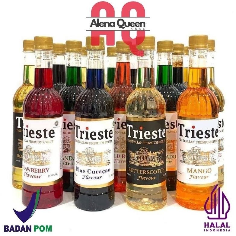 

Trieste Sirup Premium Termurah - 650ml PROMO Nugi