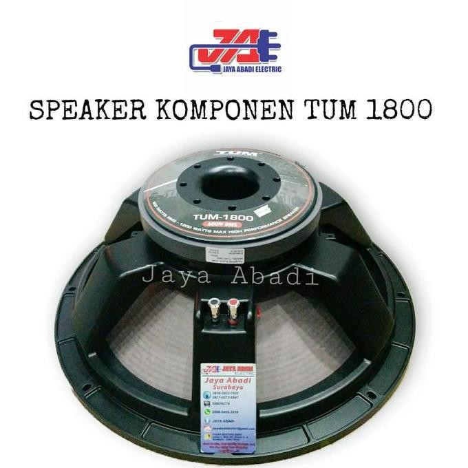 Speaker Komponen TUM 1800 / Speaker TUM 1800