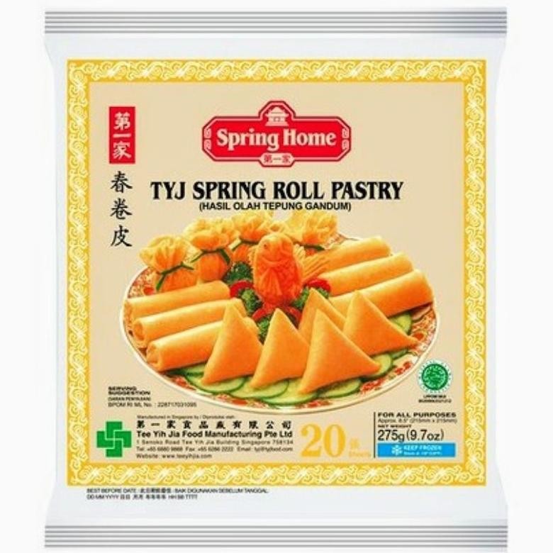 

Spring Home TYJ Spring Roll Pastry 8,5" Isi 20 Nugi