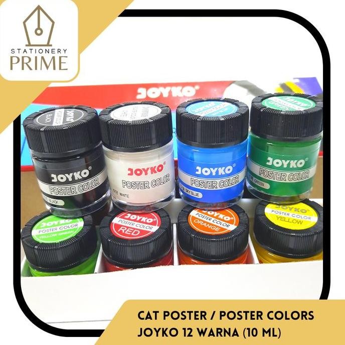 

Cat Poster Joyko / Poster Colors Joyko Botol 12 Warna (10 Ml)