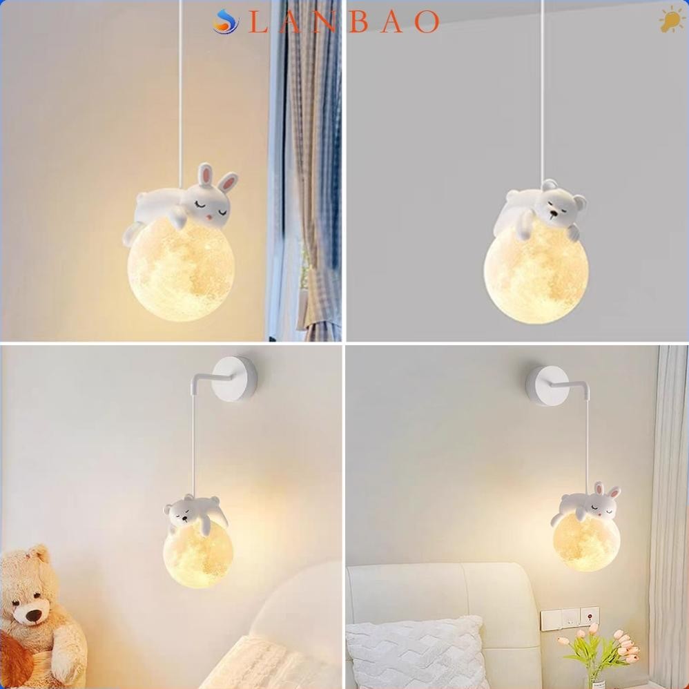 Terlaris Lampu Hias Gaya Krim Nordik Lampu Kamar Tidur Samping Tempat Tidur Lampu Malam Lampu Kamar 