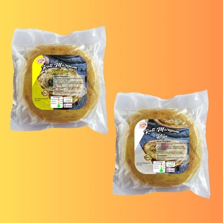 

[PAKET 2 MIX] ROTI MARYAM ORIGINAL & KEJU Nugi