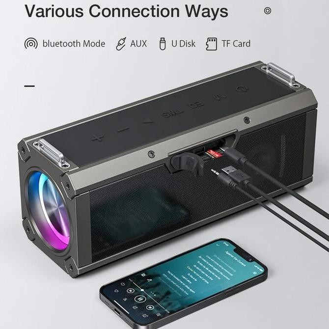 Blitzwolf BW WA3 PRO Speaker 120W Bluetooth Wireless Deep Bass RGB