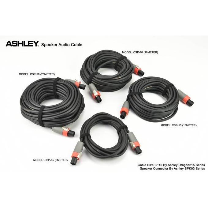 Kabel Speaker Ashley | Kabel Ashley Spikon to Spikon Original
