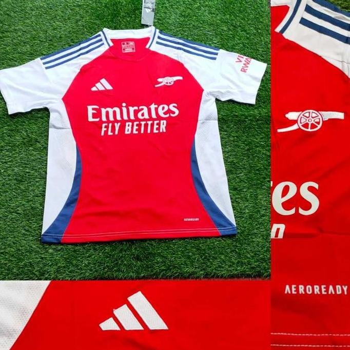 ARSENALL HOME JERSEY BAJU BOLA FULL PATCH 2024/2025 IMPORT JUMBO XXL 2XL XXXL 3XL
