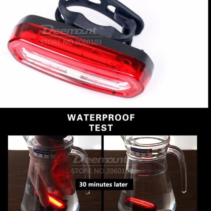 lampu sepeda blakang led lumens roadbike. sepeda lopat. mtb