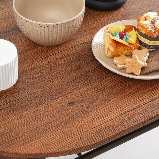 INFORMA HEIDY SET MEJA MAKAN 2 KURSI - COKELAT