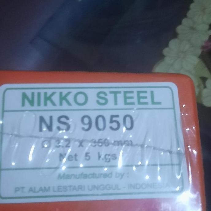 jual kawat las Nikko steel Bronze phose/NS 9050 ukuran 3.2mm-kab.surab