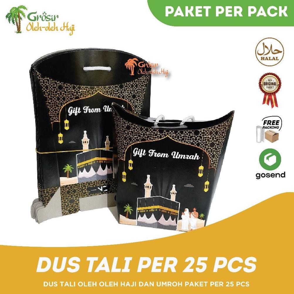 

Dus Tali Paperbag Kosong untuk Oleh Oleh Haji dan Umroh paket per 25 pcs Nugi