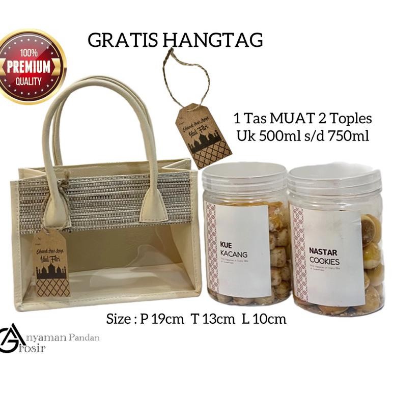 

Tas gift MIKA MENDONG MINI (MUAT 2 TOPLES 750ml ) P19CM T13CM L10CM GRATIS HANGTAG COKLAT tas hampers lebaran goodiebag souvenir unik Nugi