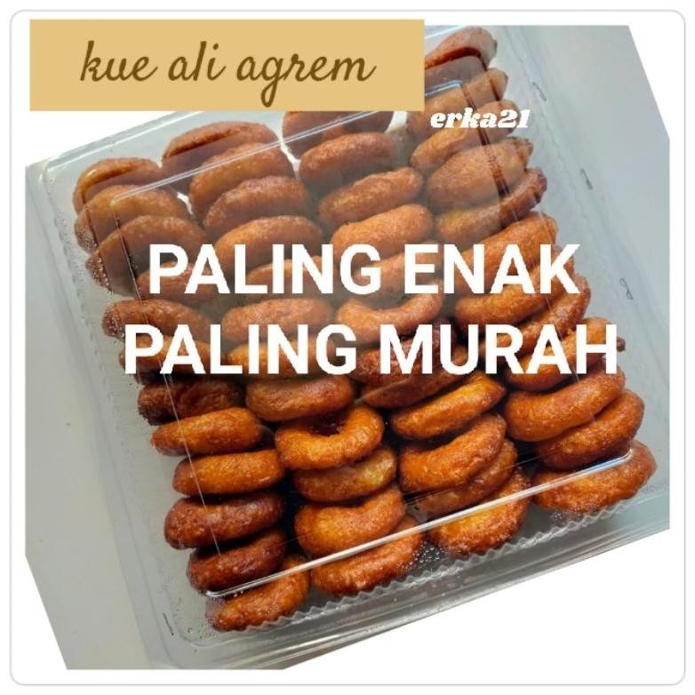 

KUE CINCIN KUE ALI AGREM 120pcs Cemilan Nugi