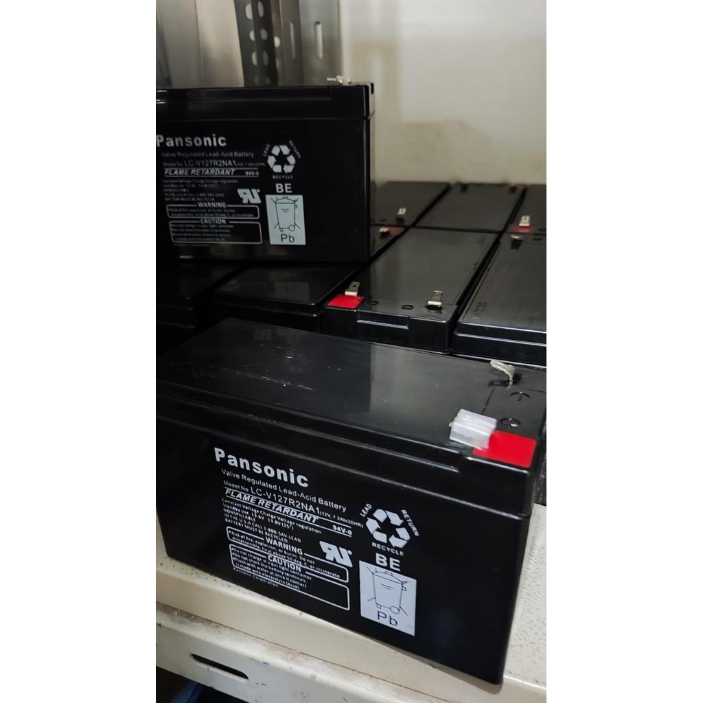 Aki Accu baterai VRLA Dry Kering 12v 7ah 12 v 7 ah 7amper UPS 12volt