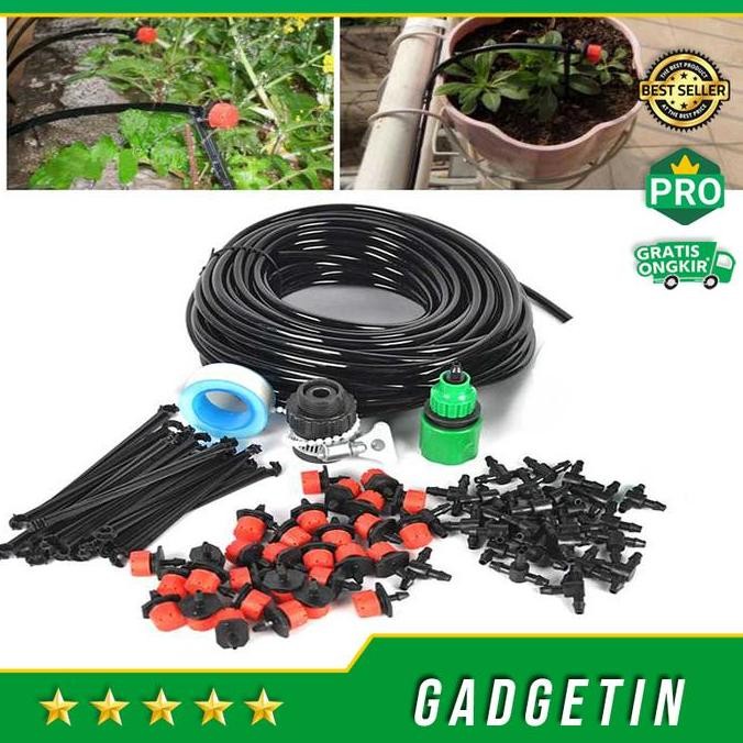 Paket Peralatan Set Irigasi Otomatis Hioponik Paket Irigasi Tetes