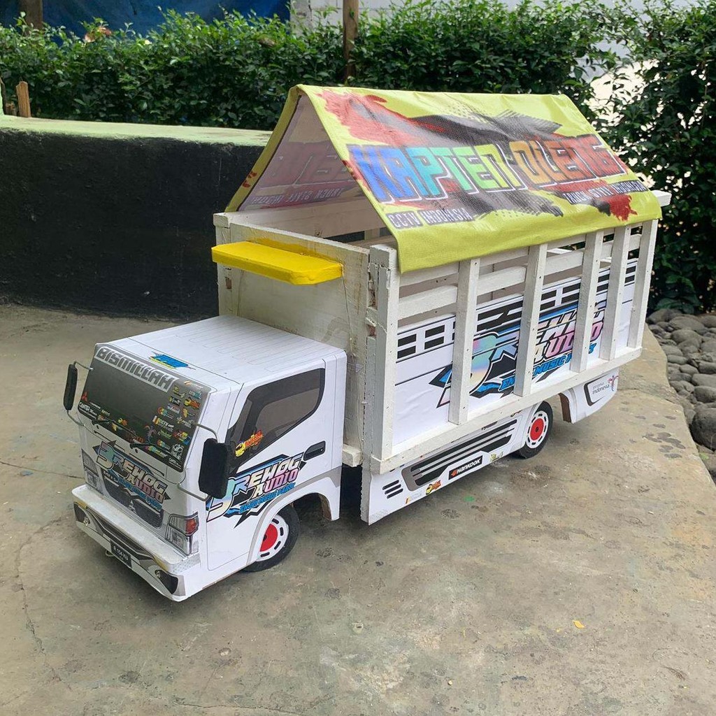 Truk oleng kayu ukuran besar p 55 cm