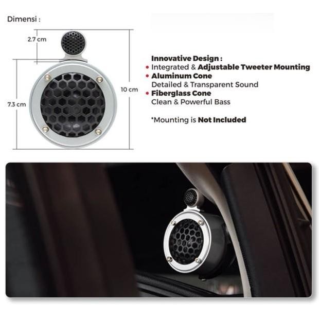 Speaker Split Component 3 Way Cello Performance Max