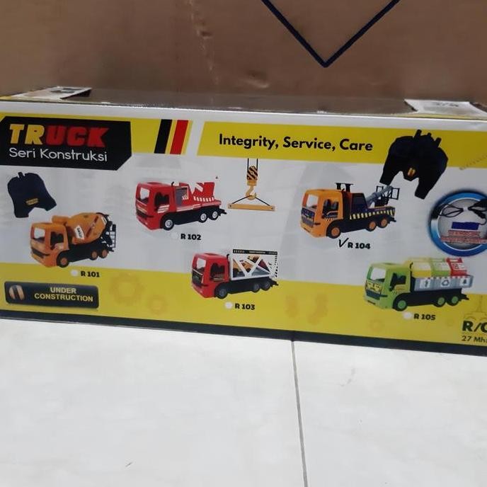 Mainan Remote Control Truk Derek Besar - Rc Mobil Towing Jumbo