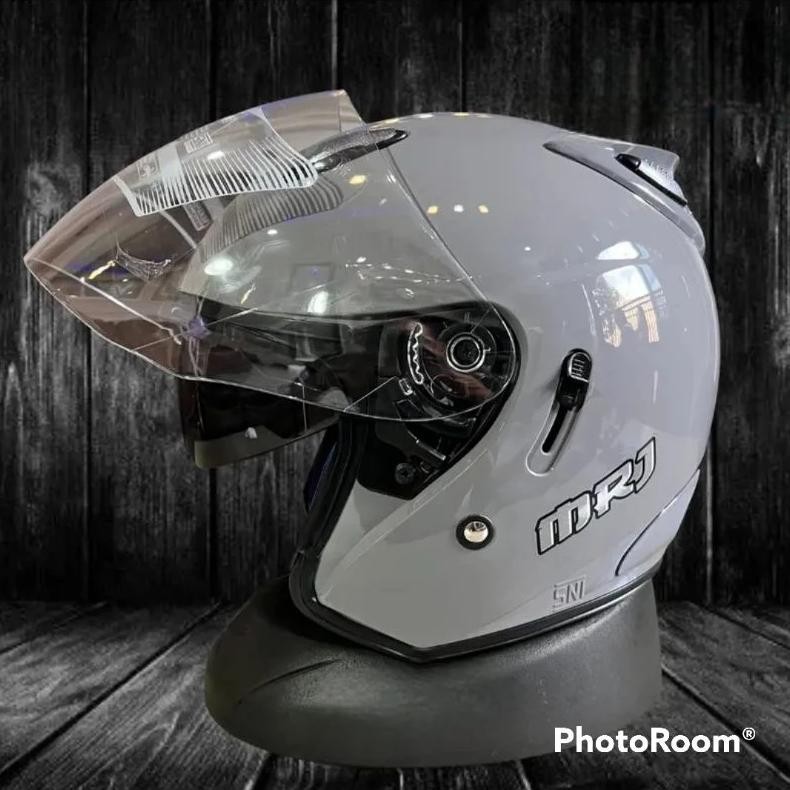 Terlaris Helm Mrj Double Visor Original 100% Sni