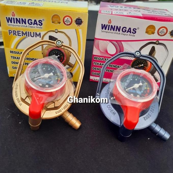 Regulator Double Lock Winn gas W 800 premium - winn gas W 800 - 900