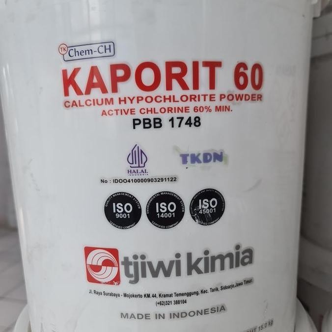 Kaporit Powder 60 % Tjiwi Kimia