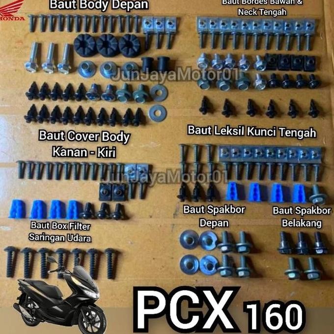 baut bodi pcx 160 - baut fullset body Honda PCX 160