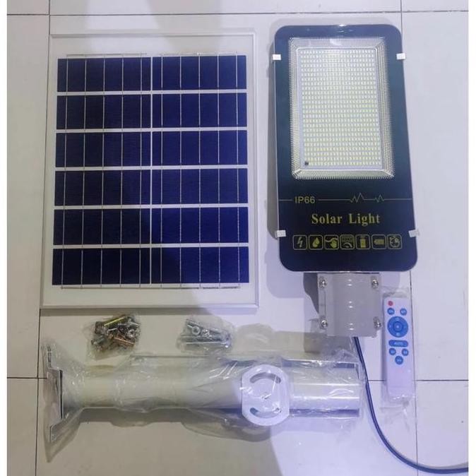 Lampu jalan panel surya 2in1 pju solar cell tenaga surya two in one 100W 100 Watt Mata Banyak