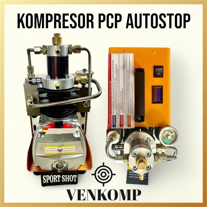 Kompresor pcp otomatis stop 6000 psi merk venkomp