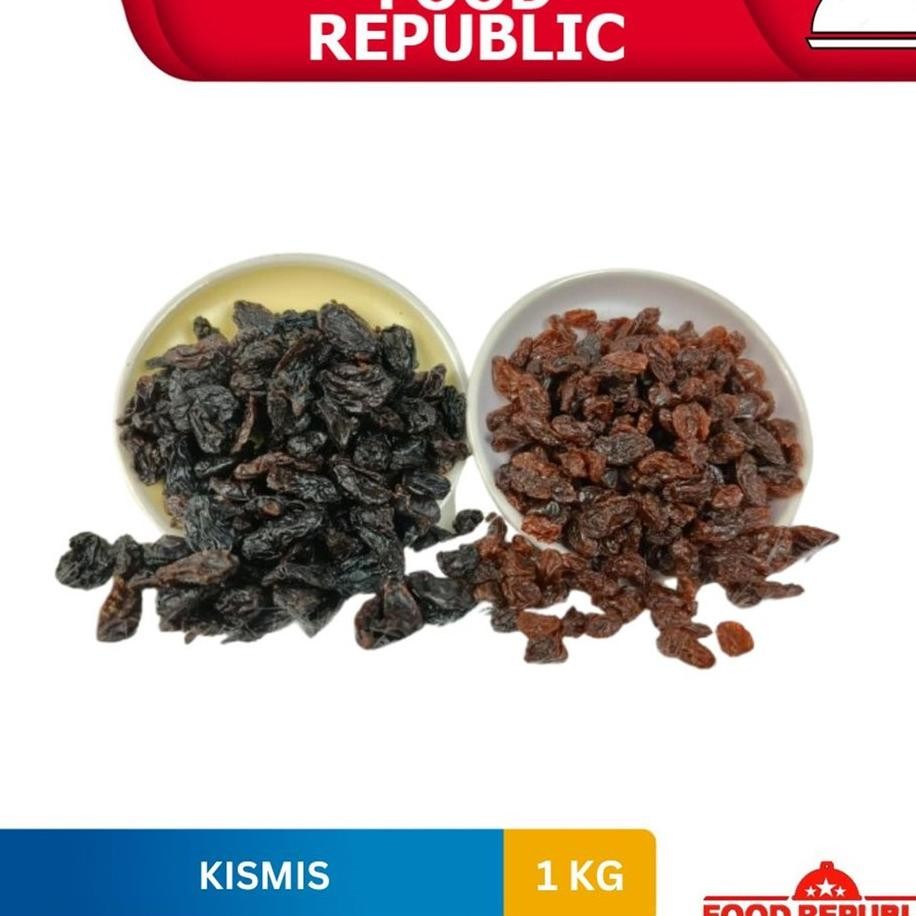 

Kismis Hitam Bla Raisin 1 Kg Halal
