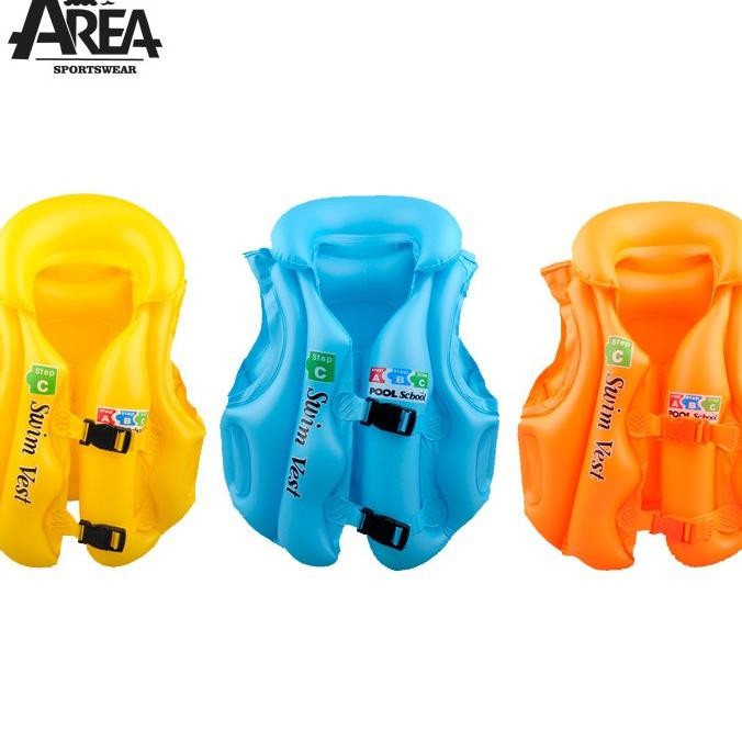 Pelampung Jaket Rompi Anak Usia 3 Sampai 6 Tahun