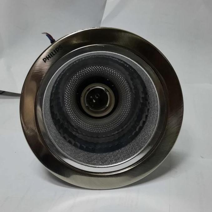 Philips Downlight 4 in 2 kaki Nickel silver / Rumah lampu 4 inch
