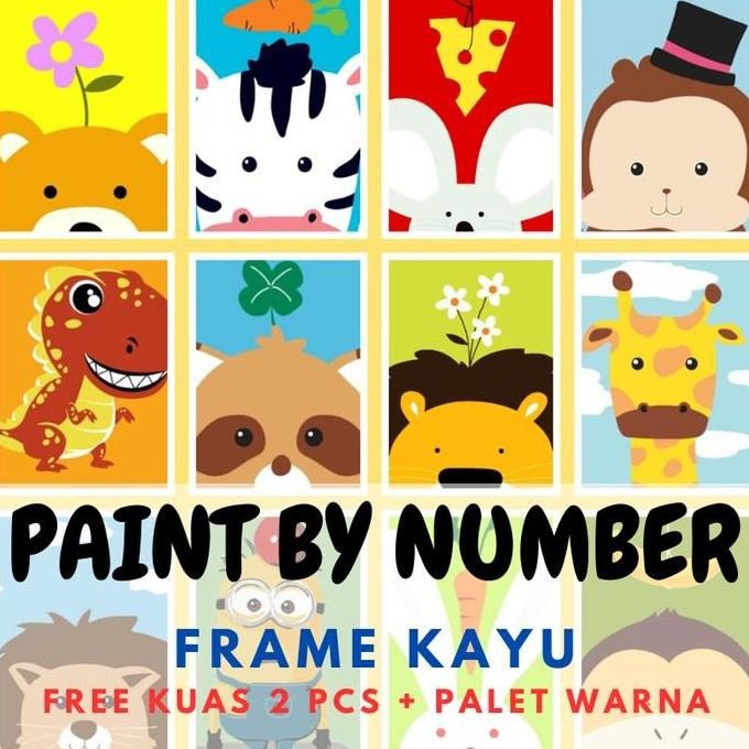 

Paint By Number Kanvas Lukis Canvas DIY Painting ST0025