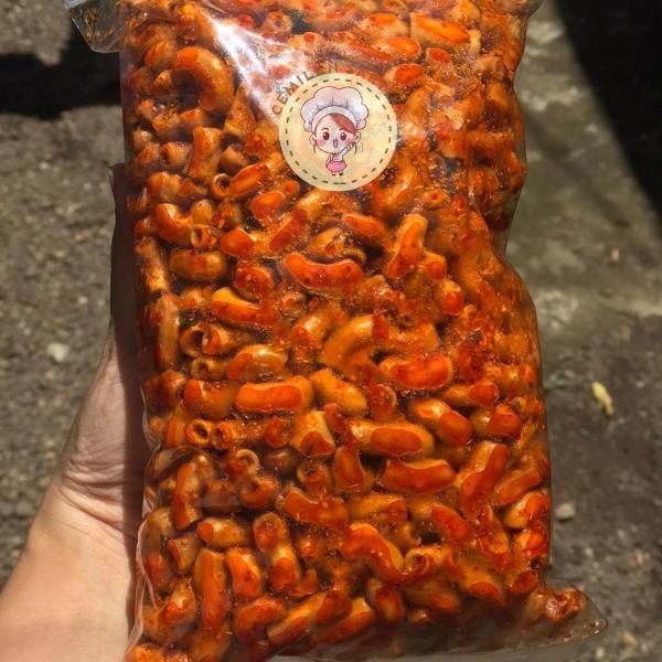 

New 250 gr MAKARONI BANTET DAUN JERUK - STOK TERBARU Asin Pedas