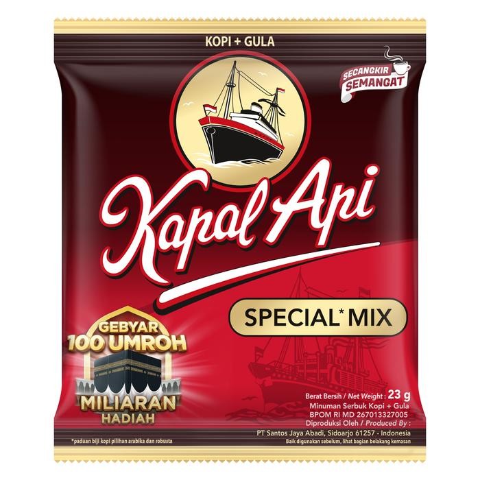 

New kopi kapal api spesial mix