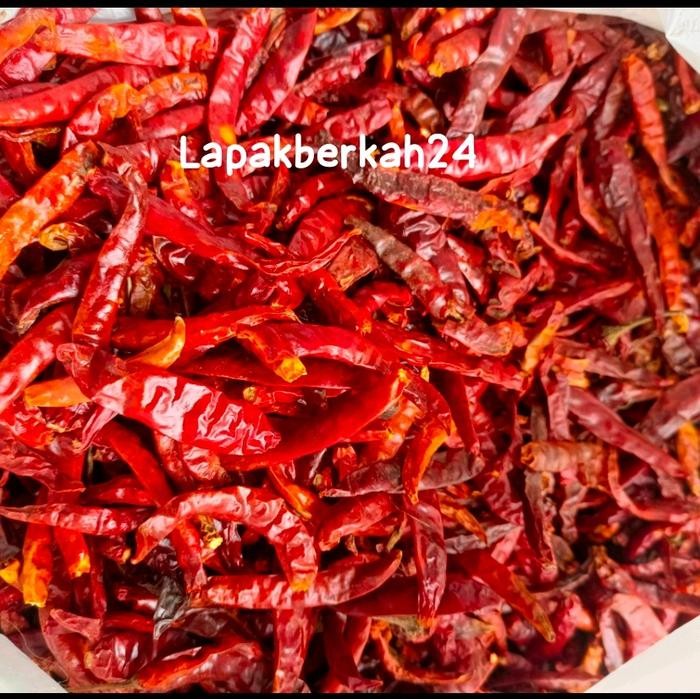 

New MURAH ( 1KG ) CABE RAWIT TEJA KERING INFOR TANPA TANGAKAI KUALITAS SUPER PEDAS