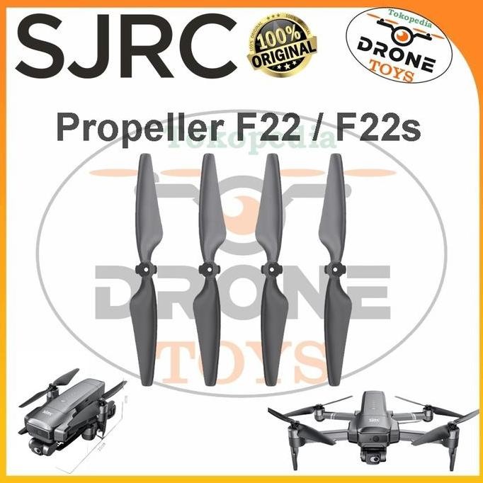 Siap Kirim Propeller SJRC F22 F22s 4K Pro Original Baling Baling Drone SJRC F22s Sparepart