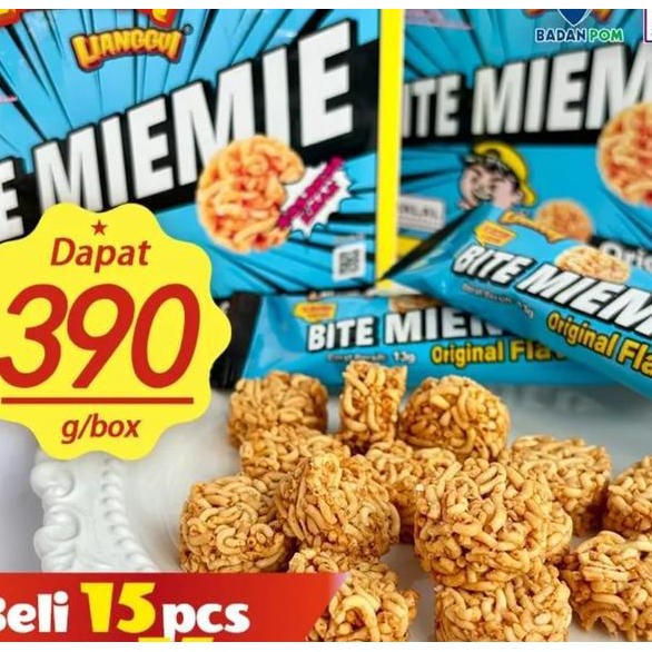 

Halalbeli 15 Pcs Gratis 15 Pcslianggui Bite Miemie Box Isi 30Pcs Camilan Enak Untuk Anak Sekolah Sna Renyah Praktis Cocok Untuk Cemilan Lebaran Enak Cemilan