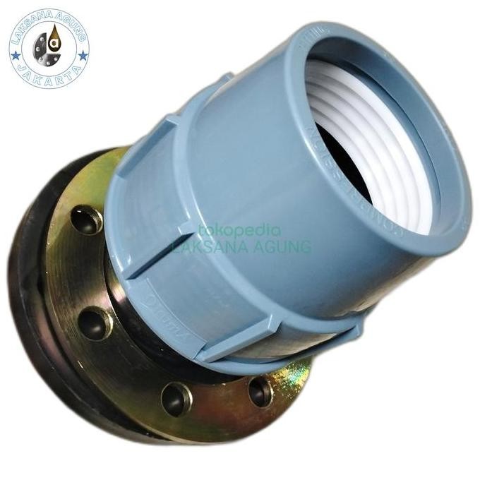 [Okuma] Hdpe Flange Adaptor 90 X 3 Inchi | Flange Adaptor Compression Dn90 Pipa Hdpe 3" Inch