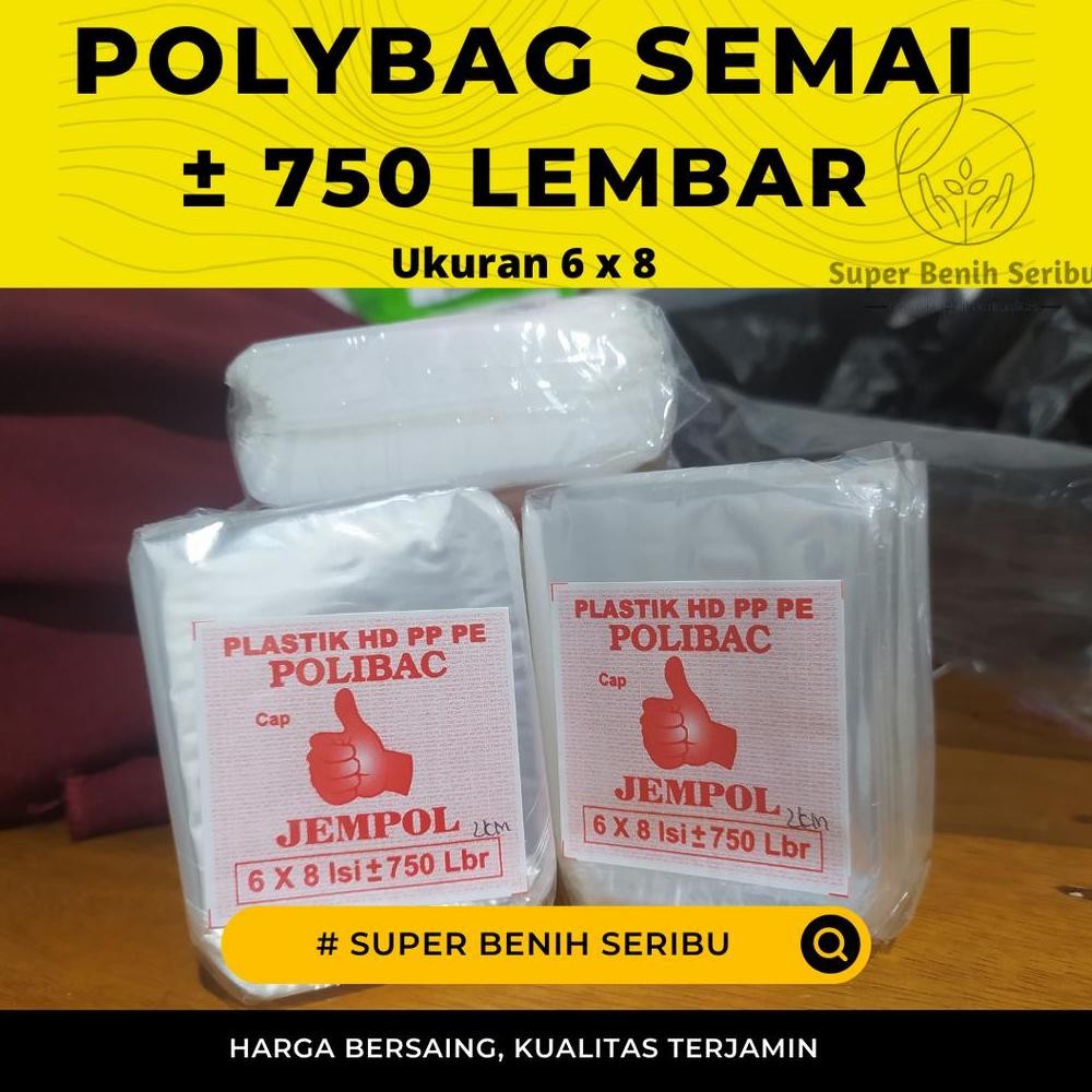 Promo Cod 1000 Lembar - Polibag Semai Cabe Polybag Semai Benih Polibag Pembibitan ><