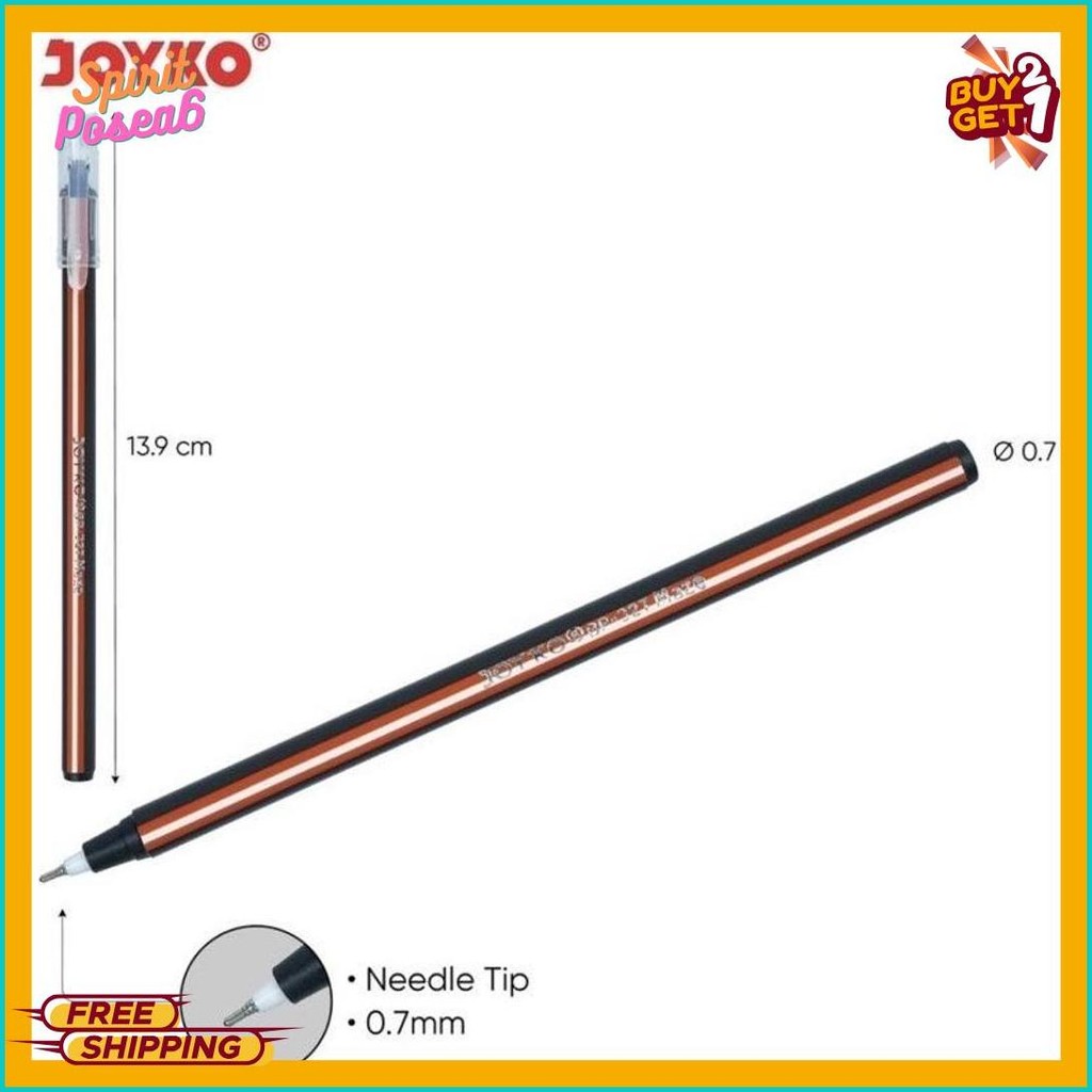 

Pulpen Joyko Maze 0.7Mm Hitam Bp-327 ( 1 Pack Isi 12 Pcs ) Flash Sale! Diskon Hingga 70%
