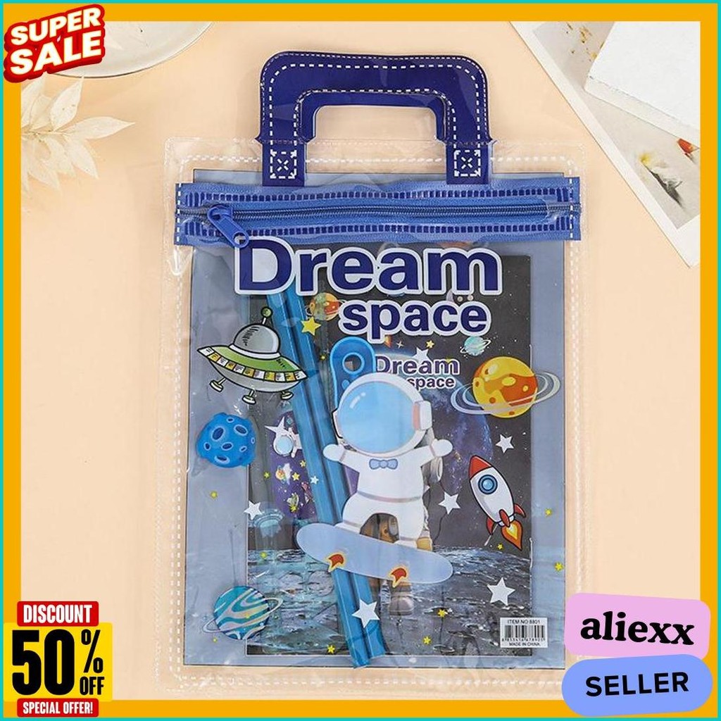 

Alat Tulis Satu Set 6 In 1 Set/ Stationary Sekolah Karakter Kartun Murah Lucu Pouch Hadiah Anak Terlaris! Produk Ini Banyak Dicari