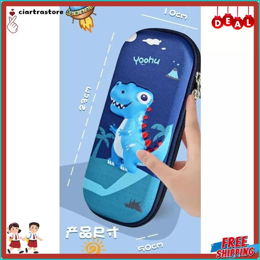 

Claiydream Kotak Pensil 3D Tempat Pensil Timbul Karakter Lucu Tempat Penyimpanan Alat Tulis Anak Anti Air Flash Sale! Diskon Hingga 70%